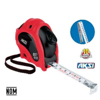 Flexómetro contra impacto Premium 8 metros Marca AKSI