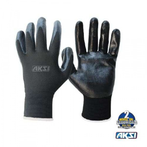 Guante de NYLON® recubierto con nitrilo Marca AKSI 
