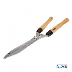 Tijera de poda a dos manos de 12" con mangos de madera Marca AKSI