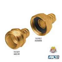 Conexión hembra de latón de 1/2" Marca AKSI