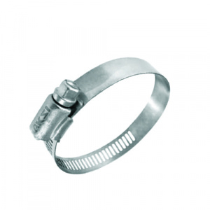 Abrazadera 67-83 mm inoxidable - ancho 12.7 mm Marca AKSI