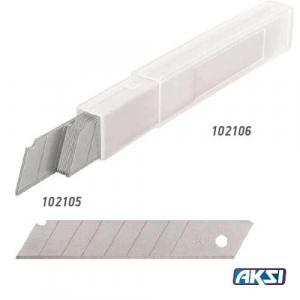 Juego de cuchillas para cutter de 5" Marca AKSI