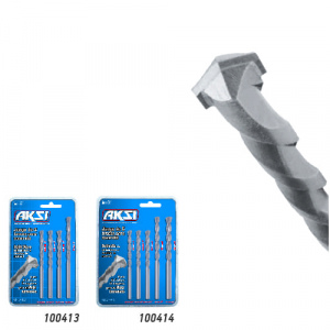 Juego 4 pcs de brocas para concreto Marca AKSI