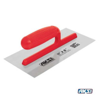 Llana lisa con mango de plástico 11" x 5" Marca AKSI