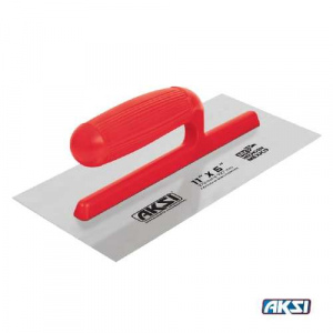 Llana lisa con mango de plástico 11" x 5" Marca AKSI