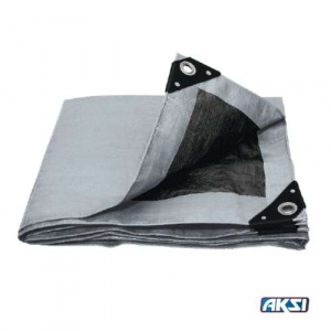 Lona de polietileno Semi PRO 5m x 6m (135 g/m2) Marca AKSI