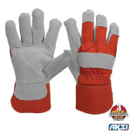 Guante de carnaza reforzado Marca AKSI